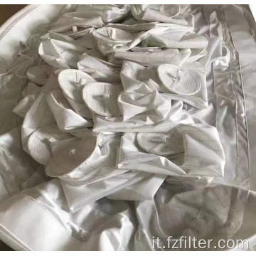 Sacchi da filtro asciugatura a letto fluido